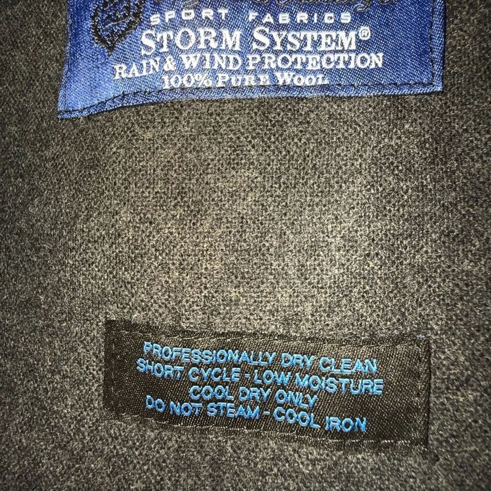 NWOT Made in Italy Mens Classic Black Trench Coat with Timeless Elegance - Picture 3 of 8